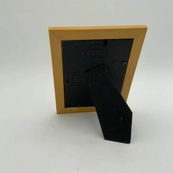 Holiday Cat Cross Stitch Framed Art, Christmas Tree, Presents 6" Tall x 5" Wide - Picture 4 of 4